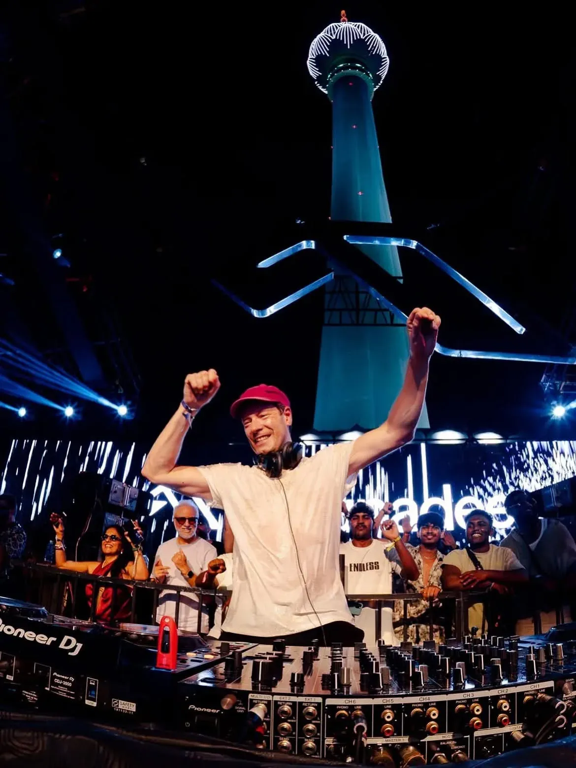 Anjunadeep Open Air Colombo at Lotus Tower, produced by Odeysse